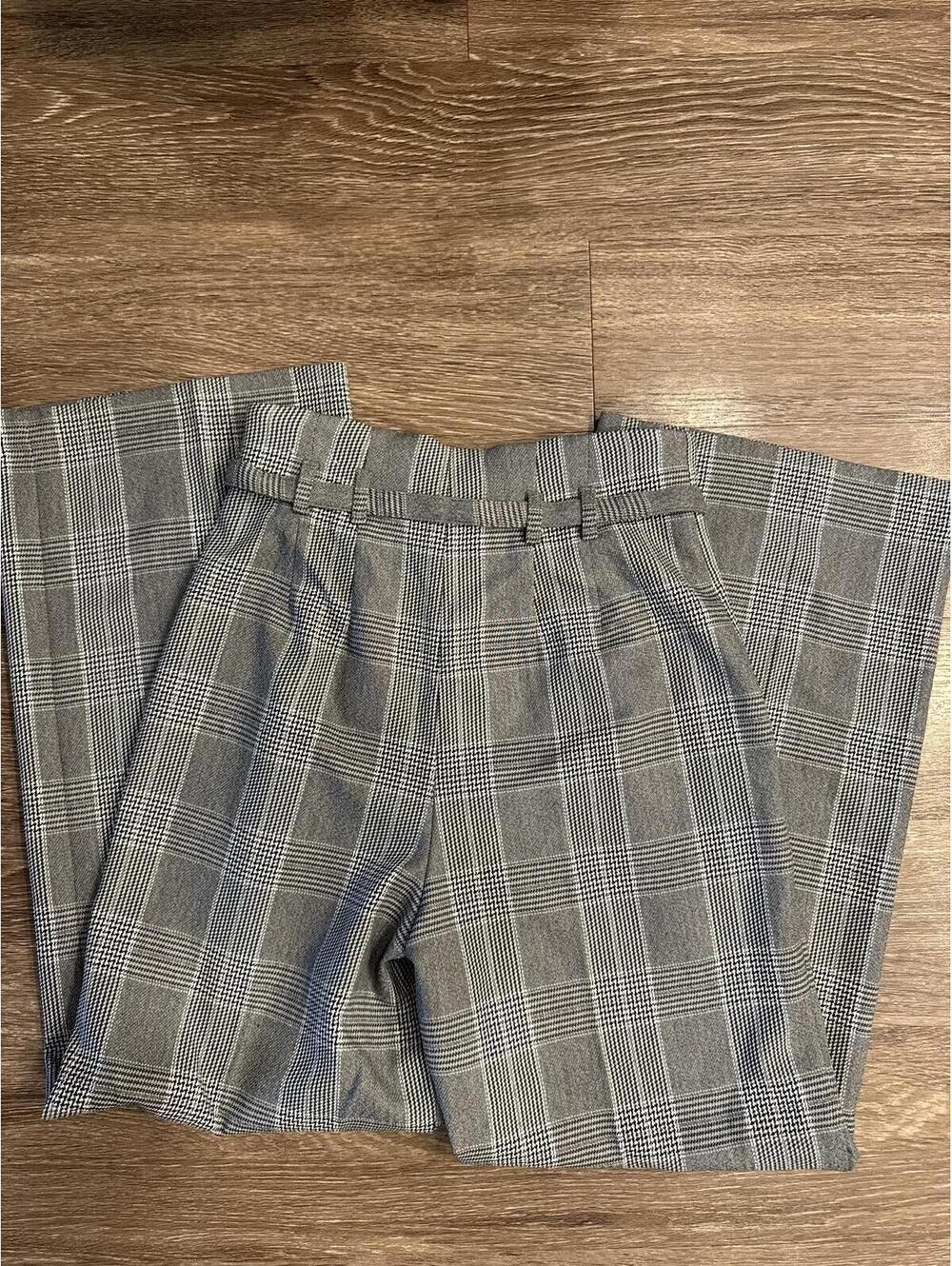 Express Black/White/Grey Dress Pants - Picture 2 of 4